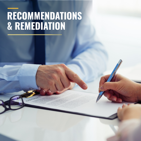 recommendation & remediation
